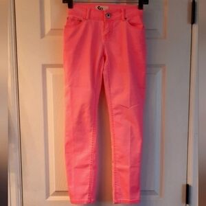 Nwot Women's size 3 "SO" hot pink jeans